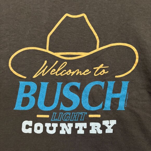 Busch Light Beer Country T-Shirt Size Large - Picture 2 of 4